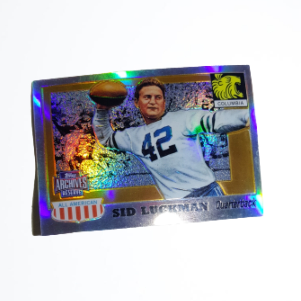 2001 Topps Sid Luckman